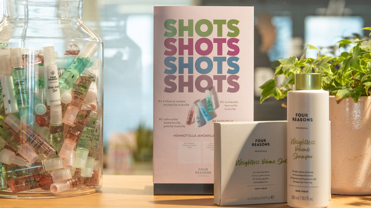Seuraa Professional Shots -palvelupolkua ja varmista asiakastyytyväisyys!