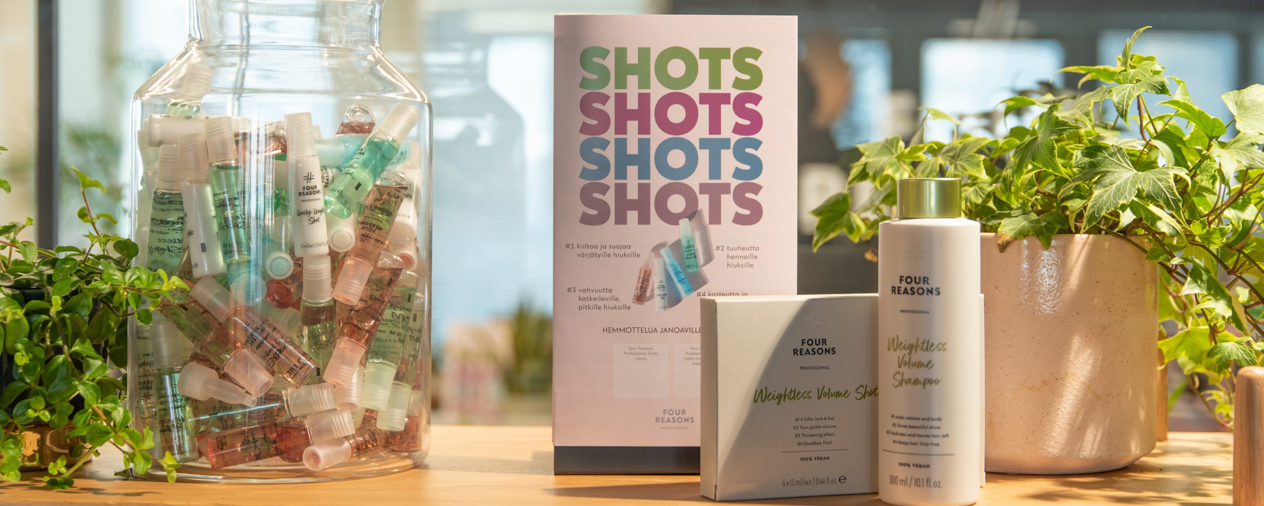 Seuraa Professional Shots -palvelupolkua ja varmista asiakastyytyväisyys!